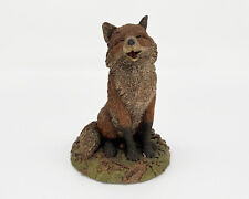 Laughing Fox Tim Wolfe Scrap Figurine Cairn Studio Sculpture Vintage Signed #48 picture