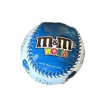 M &M's Collectible Baseball Rare M&M World Mars Inc 2013 Blue NBA Sport USA Ball picture