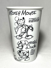 JERRY LEIGH ~ Disney Sketchbook w/MICKY MOUSE & FRIENDS 8Oz. COFFEE/TEA TUMBLER picture