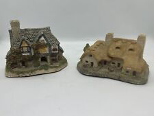 1985 David Winter Miniature Cottages. The Hogs Head, & Meadowbank cottage. picture