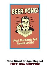 139 - Funny Beer Drinking Alcohol Fridge Refrigerator Magnet picture