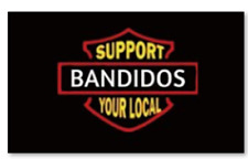 3 by 5  Support Local Bandidos's Worldwide  Flag picture