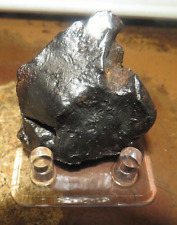 122 GM. Egypt Gebel Kamil Iron meteorite complete individual W/ STAND; picture