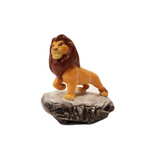 Disney The Lion King Adult Simba On Pride Rock Figurine Ceramic Rare Figure picture