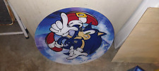 sega sonic and tails spinner arcade redemption  plexi sign marquee part #51 picture