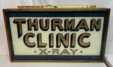 Vintage Restored Distressed Hand Painted X-Ray Advertisement Sign Rare Tested picture