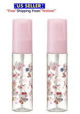 (Set of 2) Sanrio Hello Kitty Pink Heart Lotion Spray Bottle Japan Drink Compact picture