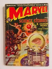 Marvel Science Stories #1 1938 1st Marvel Red Circle Timely Comics Avengers VG picture