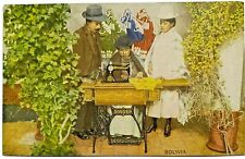Singer Sewing Machine No 66-1 Oscillating Hook Bolivia Victorian Trade Card picture