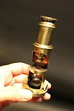 Brass Portable Microscope Antique Vintage Style  picture