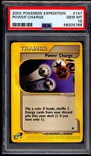 PSA 10 Power Charge 2002 Pokemon Card 147/165 Expedition picture