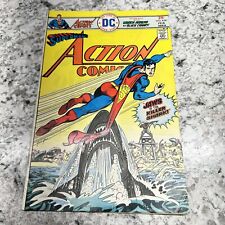 Rare Double Cover ACTION COMICS #456 Superman from Feb. 1976 in Fine Condition picture