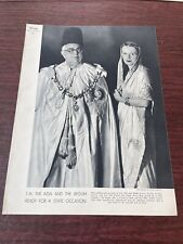 Aga Khan Begum Pearl Freeman Photo Photograph State Occasion The Sketch 1937 picture