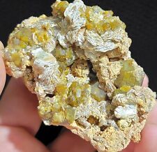 ☆Lusterous Yellow Garnet W/ Muscovite From Mali☆ picture