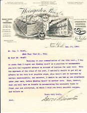 1906 BILL HEAD LETTERHEAD - WEINGGARTEN BROS - AMERICA'S LEADING CORSETS - NYC picture