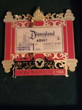 Disneyland Magical Milestones First Day Ticket, July 18, 1955 Jumbo LE 1500 Pin picture