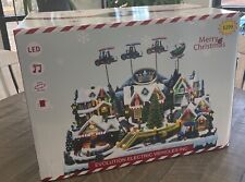 EVolution Electric Vehicles Animated Christmas Town Motion Music LED Lights 20