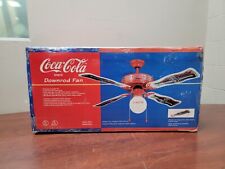 1998 Coca Cola 4 Blade Ceiling Fan ( New Old Stock ) All Original Packaging  picture