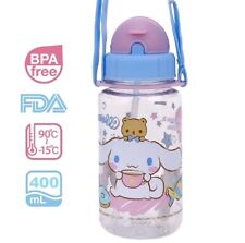 Cinnamoroll ECOZEN BPA Free Non-PHTHALATE Kids Straw Water Bottle Mug w/ Strap picture