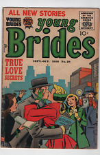 Young Brides #29 Early Jack Kirby Cover/Art PRIZE Comics 1956 Golden Age Romance picture