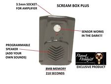 SCREAM BOX PLUS Halloween speaker cackling witch amplifier mask PIR sensor new picture