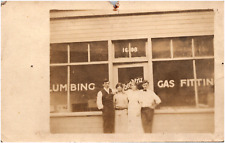 Albert P. Ertz Plumbing & Gas Fitting Portland Oregon 1910s RPPC Postcard Photo picture