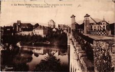 CPA La ROCHE-POSAY - Le Pont suspension sur la Creuse (365763) picture
