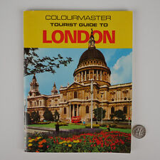 Colourmaster Tourist Guide to London - Vtg. 1973 48pg Small Booklet Maps, Photos picture