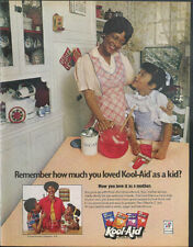 Remember how much you loved Kool-Aid as a kid? Ad 1979 Black mom & kids picture