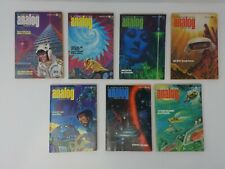Analog Science Fiction | 1974 | 7 Issues Lot, January to July | VINTAGE SF PULP picture