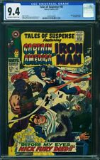TALES OF SUSPENSE #92 CGC 9.4 OW-W PAGES MARVEL COMICS 1967 NICK FURY + AVENGERS picture