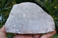 580gm Natural White Samadhi Quartz Reiki Rock Cluster Crystal Healing Minerals picture