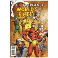 Convergence World's Finest #1 in Near Mint + condition. DC comics [w; picture