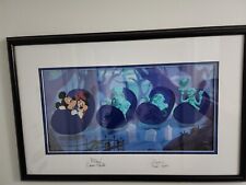 Disney Beware of Hitchhiking Ghosts Sericel - Signed & in Near Mint Condition picture