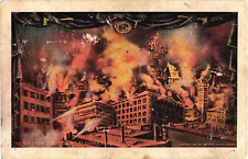 San Francisco Disaster by Quake and Fire CA Undivided Unused Postcard 1906 picture