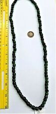 Hunter Green Padre Crow { 100 Pc's }  African Trade Beads Trading Post  TTB126   picture