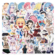 Mix 50 PCs Re:Zero Starting Life in Another World Notebook Laptop Car Sticker picture