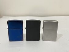 Lot of 3 Zippo Windproof Lighter ~ D 12, A 12 and B 06 ~ 2006 and 2012 picture