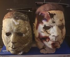 HALLOWEEN 2+ HALLOWEEN ENDS MICHAEL MYERS MASK SET of 2 NEW picture