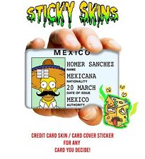 EL Homie Sanchezz Credit Card Skin Cover / Wrap Decal Pre-Cut Sticker picture