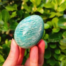 Natural Amazonite Egg Quartz Crystal Stone Egg specimen Healing Madagascar picture