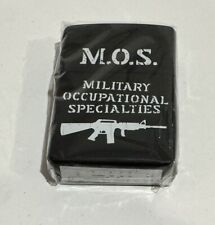 Japanese Zippo Military Occupational Specialties MOS Ak47 Black Matte Lighter picture