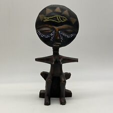 Handcrafted in Ghana Beaded and hand carved wooden Akuba  Ashanti Fertility God picture