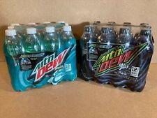 Sealed Unopened Mountain Dew Dewcision Pitch Black 12 Bottles FULL Case 2016  picture