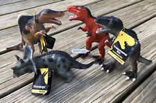 Lot of 4 Realistic Toy Dinosaurs NWT Rieling New - Tyrannosaurus Triceratops picture
