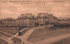 Vintage Postcard State College Of Agriculture Administration Building Ithaca NY picture