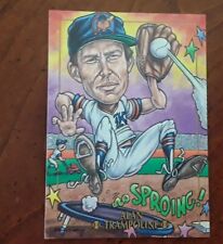 1993 Cardtoons Baseball  Alan trampoline Card 73 picture