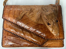 Vintage Alligator Bag Fresh, Mint Condition, Taxidermy 1960s. $350  picture