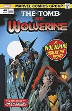 Wolverine #48 Jonas Scharf Vampire Var Marvel Comic Book 2024 picture