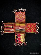 Indian antique vintage banjara ethnic nomadic tribal kutchi rabari marriage bag picture